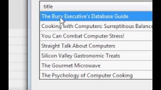 01 Configuring The DataSource