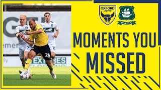 Moments You Missed | Oxford United vs Plymouth Argyle