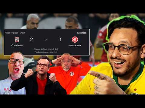 THE BEST REACTIONS TO CORINTHIANS' ELIMINATION