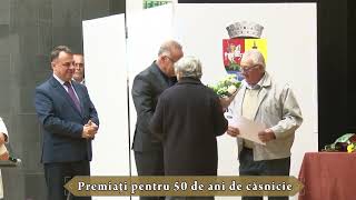 Premiați pentru 50 de ani de căsnicie