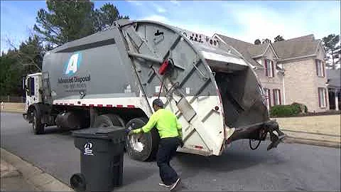 Advanced Disposal- Mack MR McNeilus Rear Loader