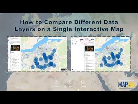 Compare Multiple GIS Data Layers on One Interactive Map | EVCharging Highways & Buildings with MAPOG
