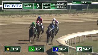 RACE 3 PROGRAM 10 3 2025