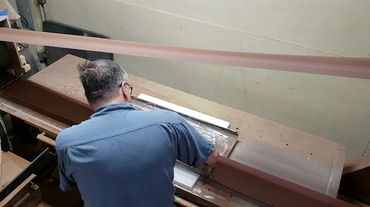 I'm using this 10' legacy belt sander in the shop ...