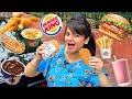 I only ate BURGER KING for 24 HOURS Challenge | Food Challenge