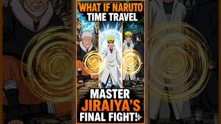 WHAT IF NARUTO TIME TRAVELLED 😱 | TO SAVE  JIRAIYA  PART-1 | #naruto #shortvideo #viralvideo #anime
