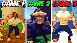 Mastering The LEOPARD FRUIT In EVERY One Piece Roblox Game! screenshot 5