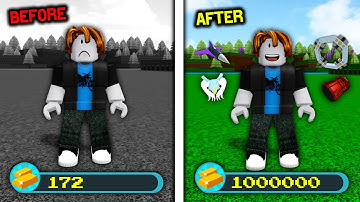 NOOB TO PRO in 10 MINUTES!! | Build a boat for Treasure ROBLOX