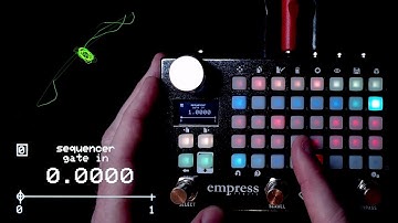 Zoia Tutorial: Switching Sequencer Steps On or Off - Empress Effects Zoia