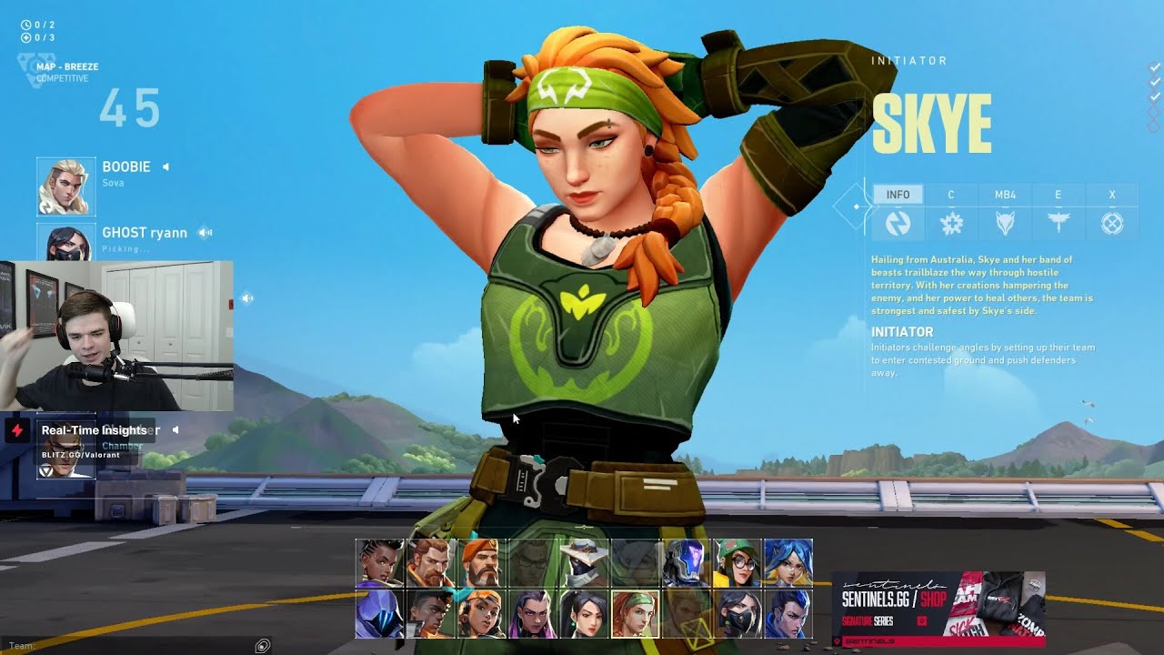 SEN SICK PRO SKYE VALORANT RANKED GAMEPLAY [ FULL MATCH VOD ]