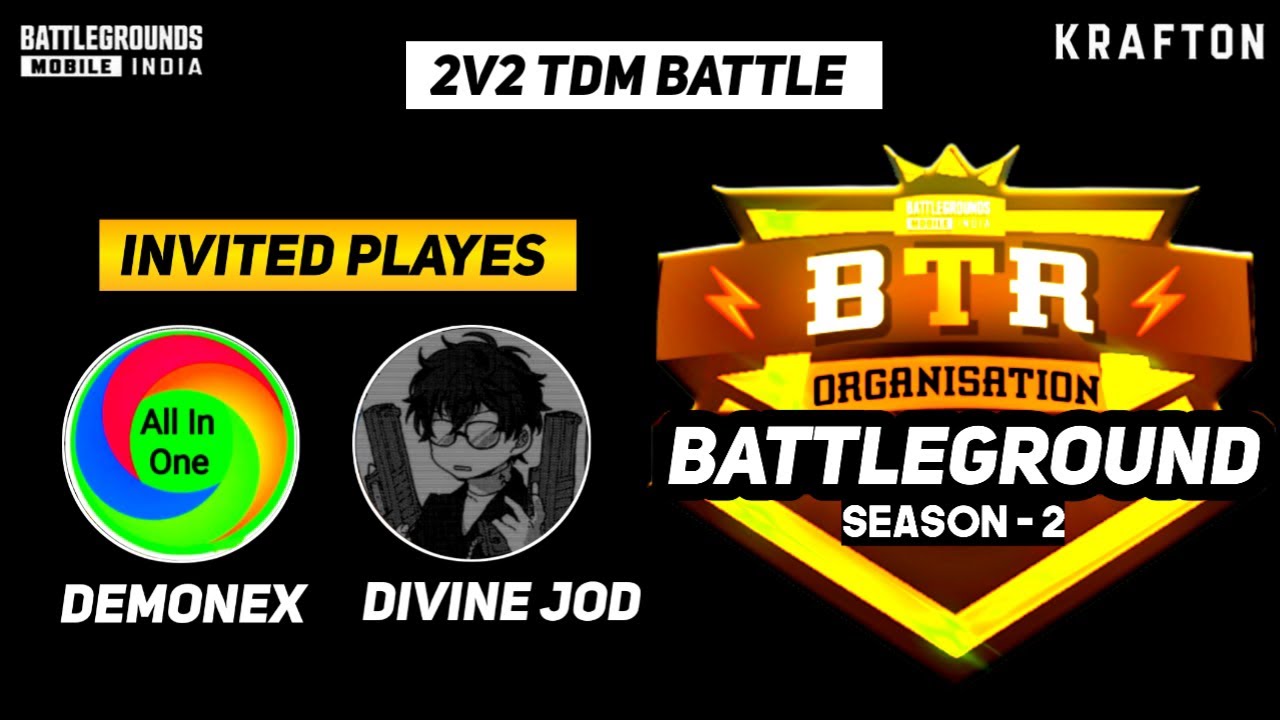 BTR BATTLEGROUND SEASON 2 ROUND - 1 | BGMI LIVE | BTR RANGER - YouTube
