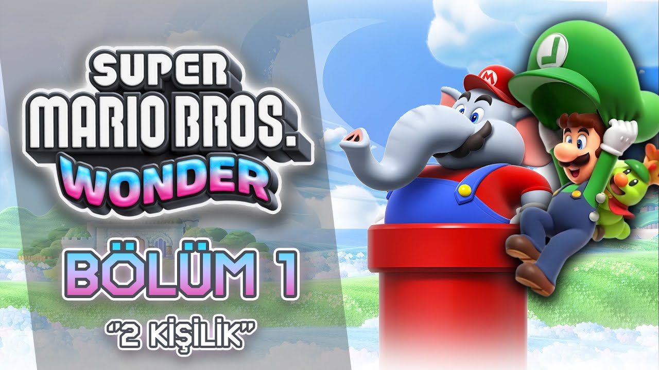 Çiçek Krallığındaki İki Tesisatçı! / Super Mario Bros. Wonder #1 (2 Kişilik) @xMus4