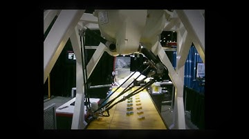 Automated Carousel Conveyor System For Pick And Place Robot