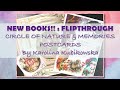 New books flip throughcircle of nature  memories postcards by karolina kubikowska adult coloring