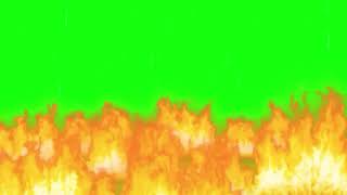 Fire green screen effect #2