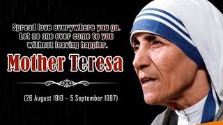 Mother Teresa Death Anniversary Status 2021 Mother Teresa Punyatithi Whatsapp Status 2021