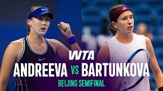 Download lagu Mirra Andreeva vs. Nikola Bartunkova | 2026 Beijing Semifinal | WTA Match Highlights