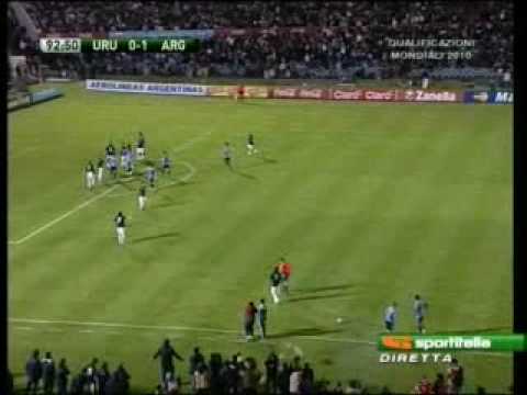 Uruguay - Argentina 0-1 del 14.10.2009