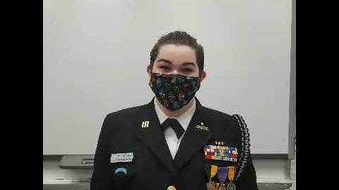 Deptford NJROTC Shoe-Shining Tutorial with Executive Officer Cadet Lieutenant Emily Hammell