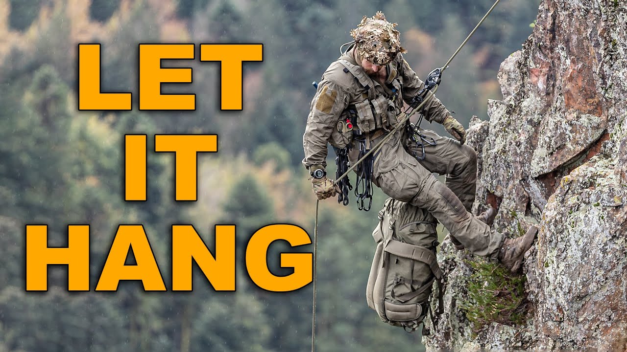How to Rappel with a Backpack and Tactical Gear 