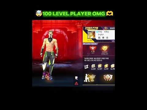 100 LEVEL ☠️🔥 guild player send my request 🤯😁#trendingshorts #shortsfeed #viralshorts #freefireindia