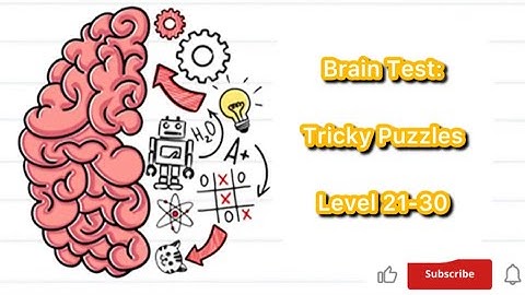 Brain Test: Tricky Puzzles Level 21-30 | #solved #puzzlesolving #puzzlechallenge #triviachallenge