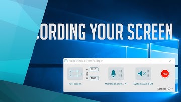 How to Record your PC Screen using FILMORA Screenrecorder - TUTORIAL