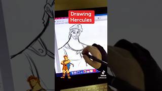 Animation - Drawing Hercules #drawing #art #2danimation #disney #hercules #animation