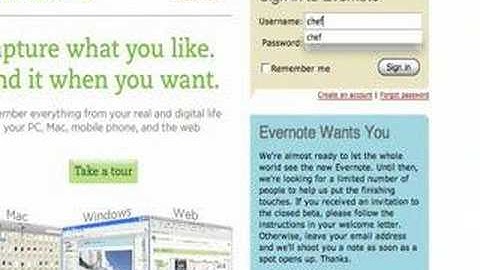 Evernote Image Search and Capture Demo [part 2]