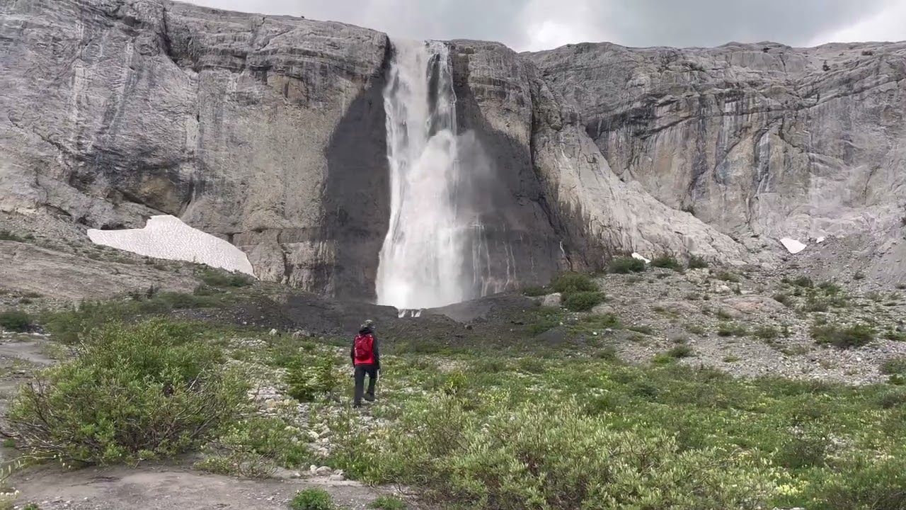 Petain falls via lower elk lake