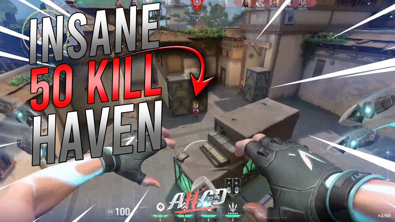 INSANE VALORANT CARRY 50 KILLS | AHAD