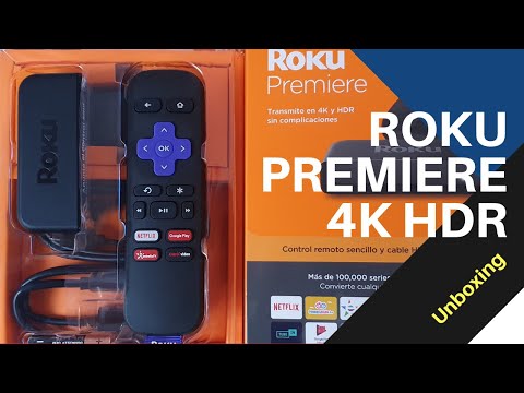 ROKU PREMIERE 4K HDR, disfruta de series, películas y canales en streaming | Unboxing