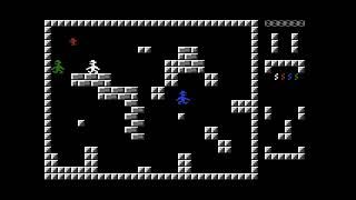 Platform Game Test (Buggy...) - Atari 8-Bit Homebrew 6502 Assembly Programming MADS