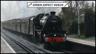 Winter Stanier - 44871 heads the 'Bath & Bristol Christmas Express' - 02/12/23 by Green Aspect Videos 398 views 5 months ago 3 minutes, 55 seconds