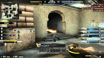 CS:GO - M4A1-S & Incendiary Grenade ACE on Dust2