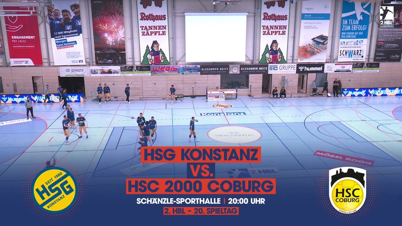 🔴 Live Warmup HSG Konstanz vs