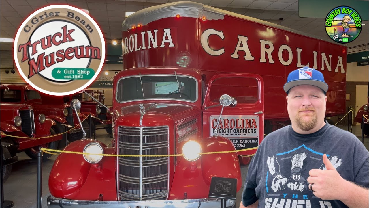 Я посетил музей балочных грузовиков C. Grier — Carolina Freight Carriers, Черривилл, Северная Кар...