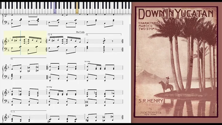 Down in Yucatan by S. Henry (Dorian Henry, piano r...