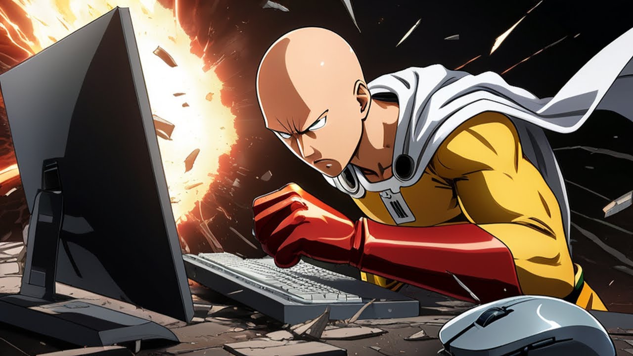 One Punch Man The Strongest Rage Quit - YouTube