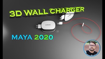 How to Create 3d Wall Charge Maya 2020 | For Beginners | 3d Me Wall Charge kaise Banaye || part-1