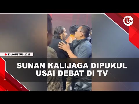 KRONOLOGI SUNAN KALIJAGA DIPUKUL USAI DEBAT PANAS DI STASIUN TV | U-NEWS