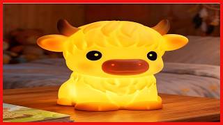 Mewaii Highland Cow Night Light – Cozy, Cute, and Rechargeable screenshot 5