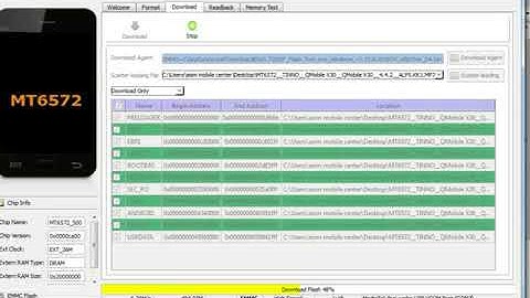 How To Qmobile X30 MTK6572 Flashing With SP Tool   YouTube