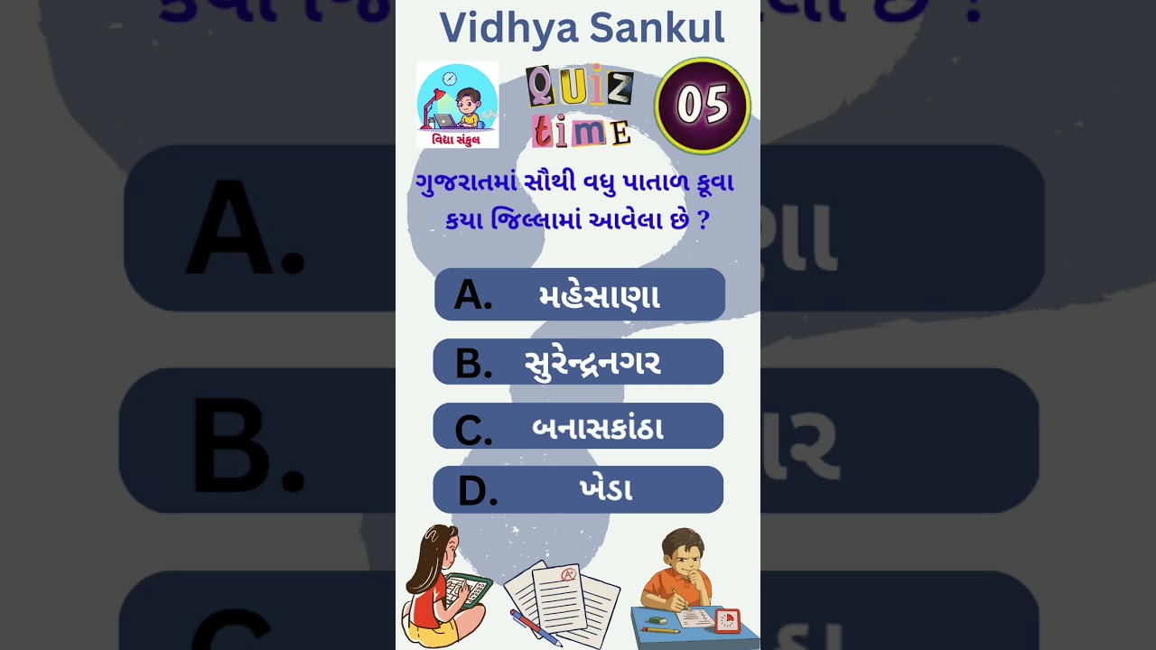 Patal kuva | Gujarat ni bhugol 