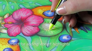 How to use Winsor & Newton NeonMarkers