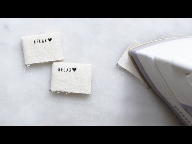 How to Make Fabric Labels at Home 