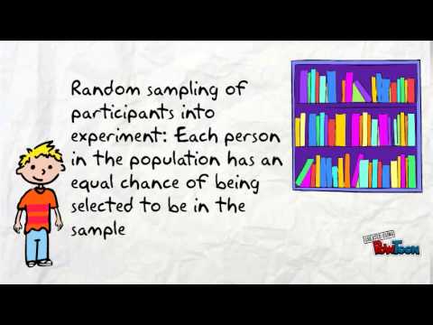 are random sampling and random assignment the same thing