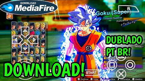 NOVO DRAGON BALL SPARKING ZERO MOBILE DUBLADO PT BR (PPSSPP)