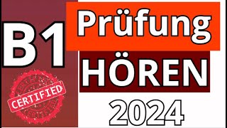 : G.A.S.T - B1 Pr"ufung - H"oren "Ubungssatz - G.A.S.T DTZ 2024 TEST